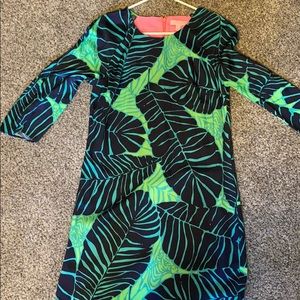 Silk Lilly Pulitzer 3/4 sleeve Shift